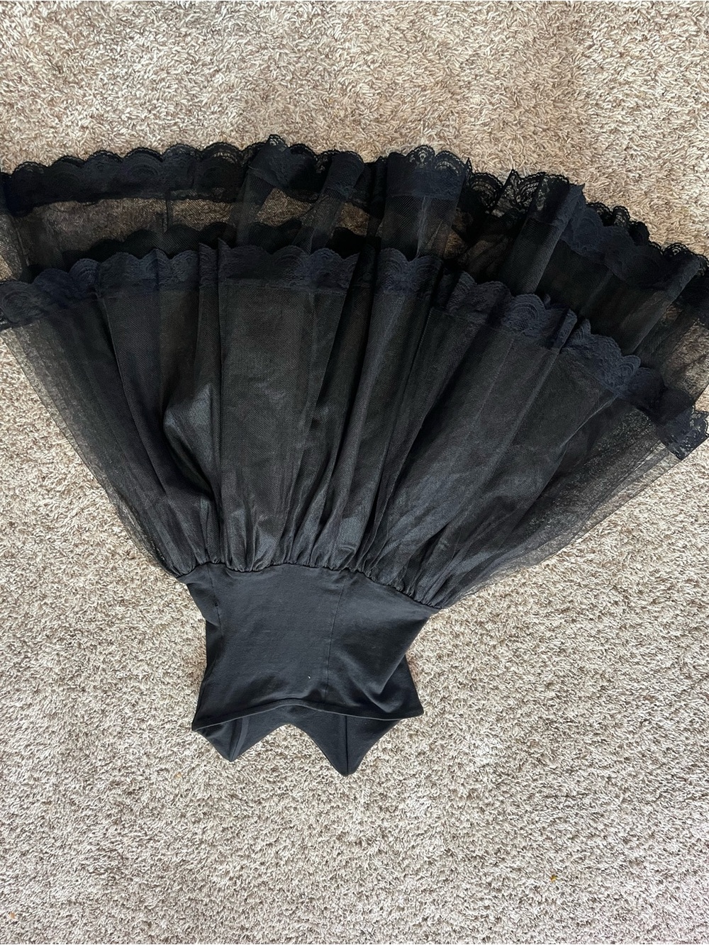 Vintage Betsy Johnson Black Dress - Picture 12 of 13